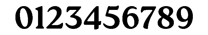 Roca Bold Font OTHER CHARS