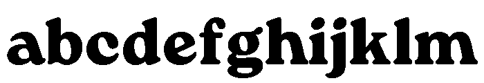 Roca Heavy FONT