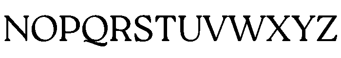 Roca Light Font UPPERCASE