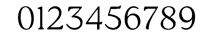 Roca Thin Font OTHER CHARS
