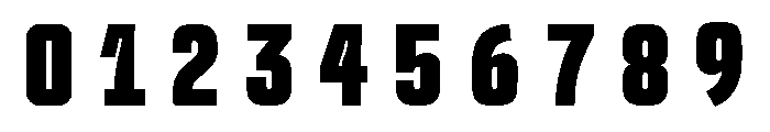 Rocinante Titling Black Font OTHER CHARS