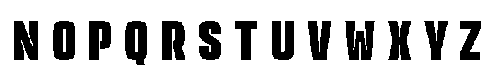 Rocinante Titling Black Font LOWERCASE