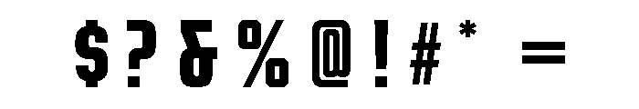 Rocinante Titling Bold Font OTHER CHARS