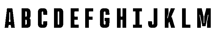 Rocinante Titling Bold Font UPPERCASE