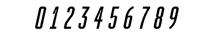 Rocinante Titling Regular Oblique Font OTHER CHARS