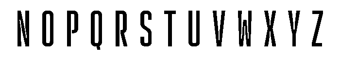 Rocinante Titling Regular Font UPPERCASE