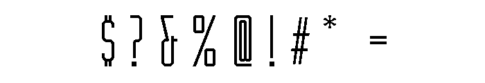 Rocinante Titling Font OTHER CHARS