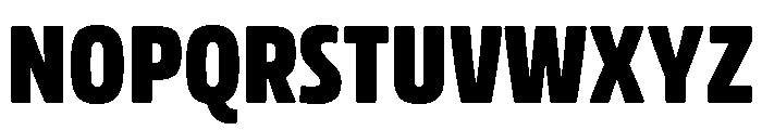 Rockeby Black Font UPPERCASE
