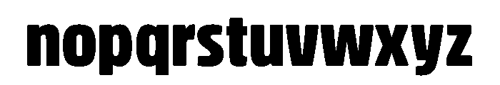 Rockeby Black Font LOWERCASE