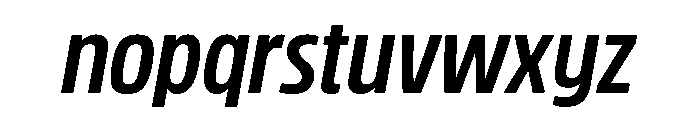 Rockeby Bold Italic Font LOWERCASE