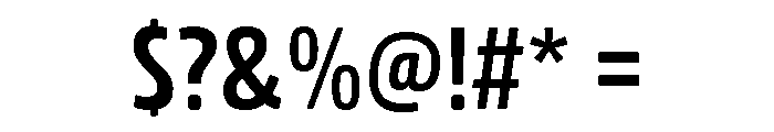 Rockeby Bold Font OTHER CHARS