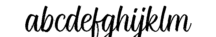 Rockeby Brush Rough FONT
