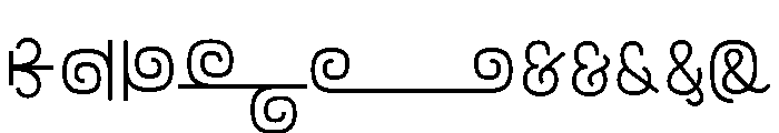 Rockeby Extras Bold Font UPPERCASE