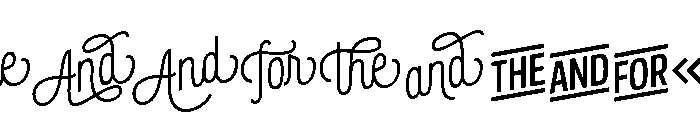 Rockeby Extras Bold FONT