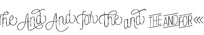Rockeby Extras Light FONT