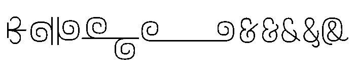 Rockeby Extras Regular Font UPPERCASE