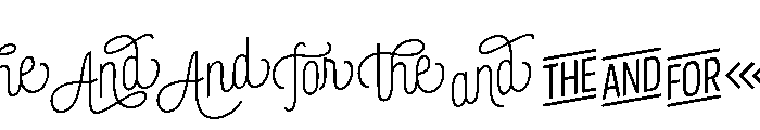 Rockeby Extras Regular FONT