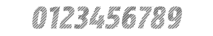 Rockeby Hatched Italic Font OTHER CHARS