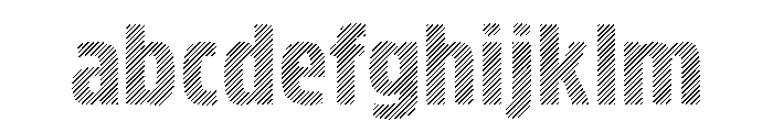 Rockeby Hatched FONT