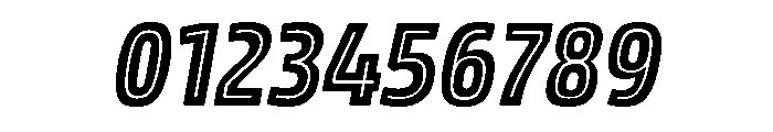 Rockeby Inline Two Italic Font OTHER CHARS