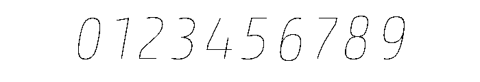 Rockeby Inside One Italic Font OTHER CHARS