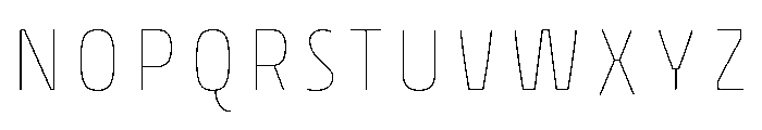 Rockeby Inside One Font LOWERCASE