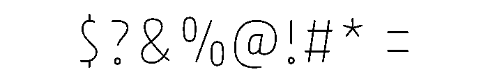 Rockeby Inside Two Font OTHER CHARS