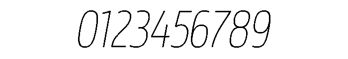 Rockeby Light Italic Font OTHER CHARS