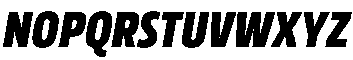 Rockeby None Italic Font UPPERCASE