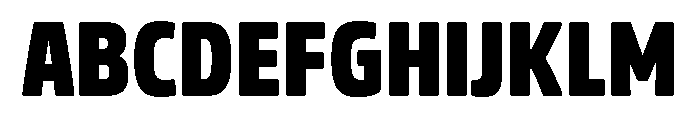 Rockeby None Font UPPERCASE