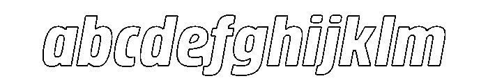 Rockeby Outline Italic FONT