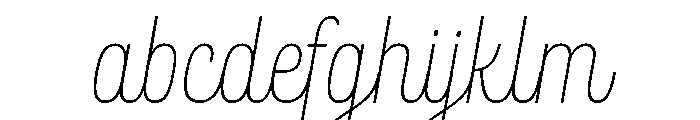 Rockeby Script Light FONT