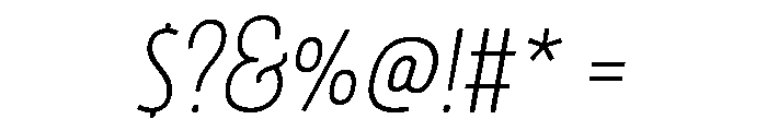 Rockeby Script Regular Font OTHER CHARS