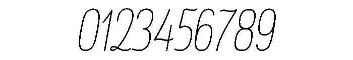 Rockeby Script Stencil Light Font OTHER CHARS