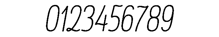 Rockeby Script Stencil Regular Font OTHER CHARS