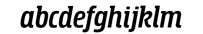 Rockeby Slab Bold Italic FONT