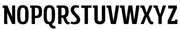 Rockeby Slab Bold Font UPPERCASE