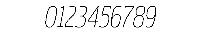 Rockeby Slab Light Italic Font OTHER CHARS