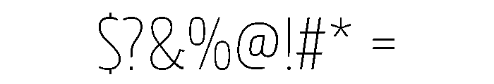 Rockeby Slab Light Font OTHER CHARS