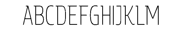 Rockeby Slab Light Font UPPERCASE