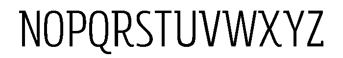 Rockeby Slab Regular Font UPPERCASE