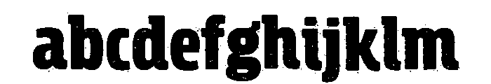 Rockeby Slab Rough Black FONT