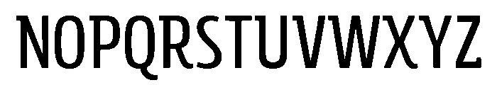 Rockeby Slab Semi Bold Font UPPERCASE