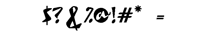 Rocket Regular Font OTHER CHARS