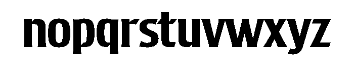 Rocklidge Extra Bold Font LOWERCASE