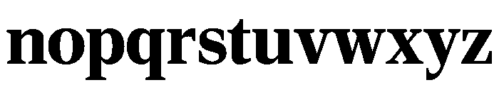 Rocky Black Font LOWERCASE