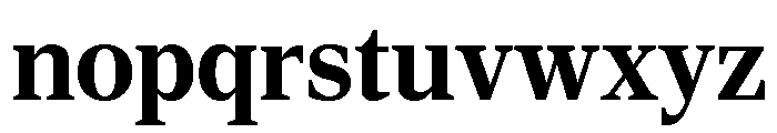 Rocky Bold Font LOWERCASE