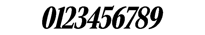 Rocky Compressed Black Italic Font OTHER CHARS