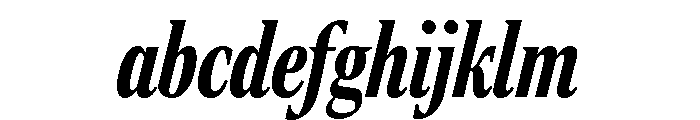 Rocky Compressed Bold Italic FONT
