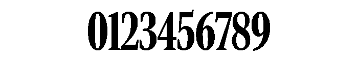 Rocky Compressed Bold Font OTHER CHARS